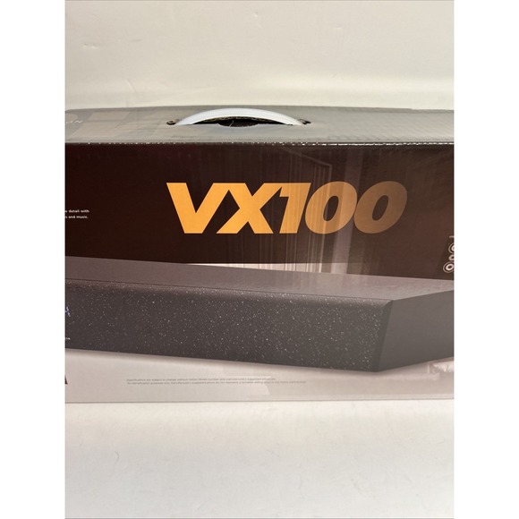 Sealed In Box Valencia VX100 Compact Powerhouse Home‎ Theatre Speaker Sound Bar - Picture 2 of 9